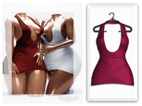 Second Life Marketplace - Vague. Anala Dress - Pink